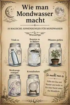 Wie man Mondwasser macht