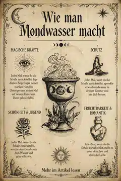 Wie man Mondwasser macht