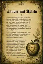 Zauber mit Äpfeln