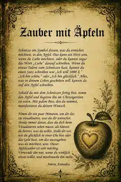 Zauber mit Äpfeln