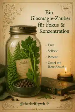 Zaubergläser von @thethrifthywitch