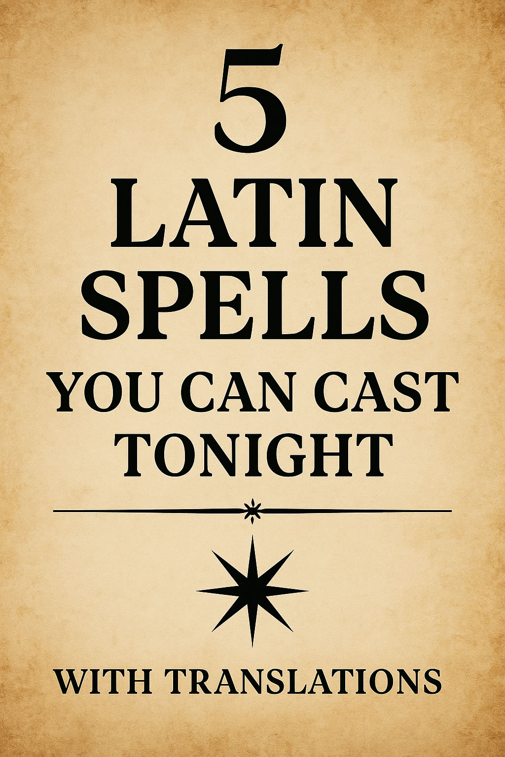 5 Latin Spells You Can Cast Tonight (With Translations)