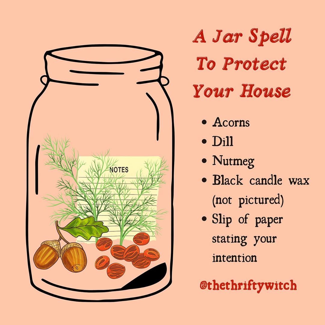 A Jar Spell to Protect you House