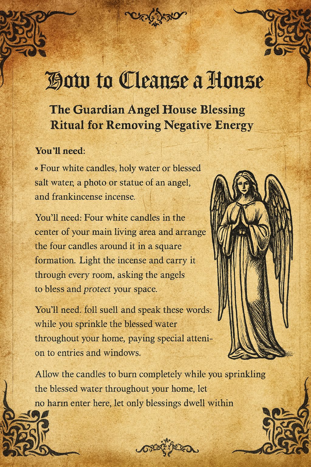 How to Cleanse a House: A Complete Guide to Spiritual House Cleansing Rituals for Removing Negative Energy