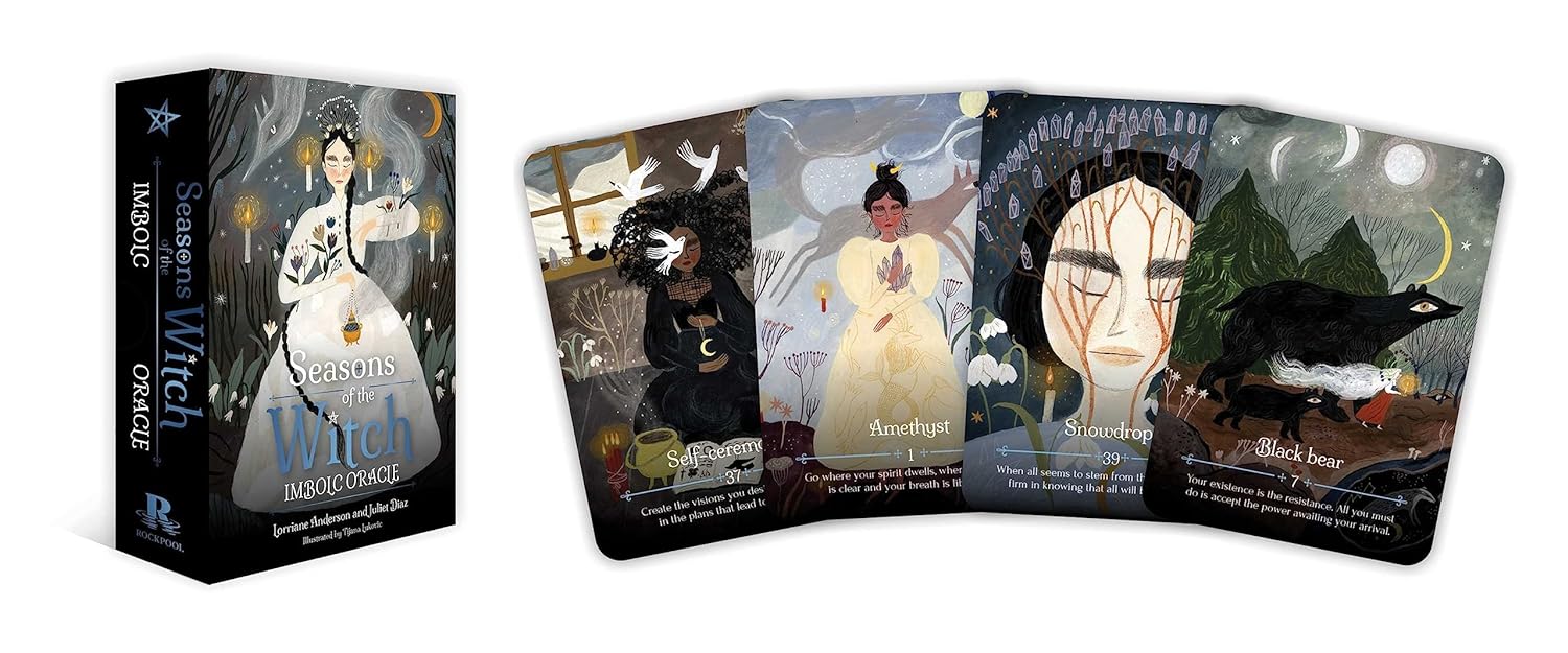 Seasons of the Witch ? Imbolc Oracle: (44 Gilded Cards and 112-Page Full Color Guidebook)