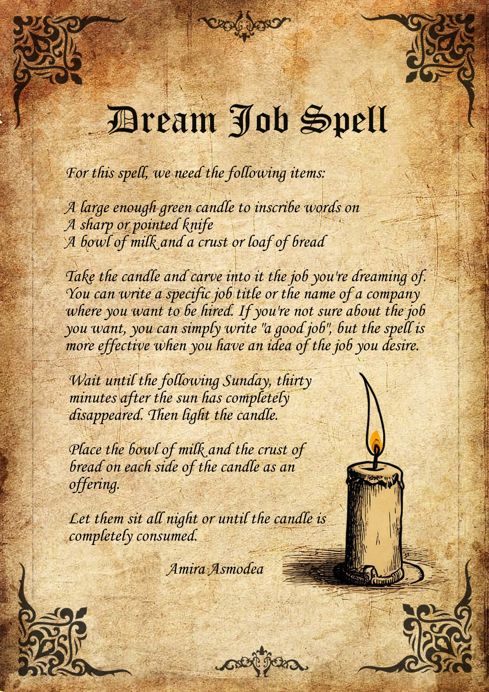 Spells to Get a Job Spells to Get a Job
