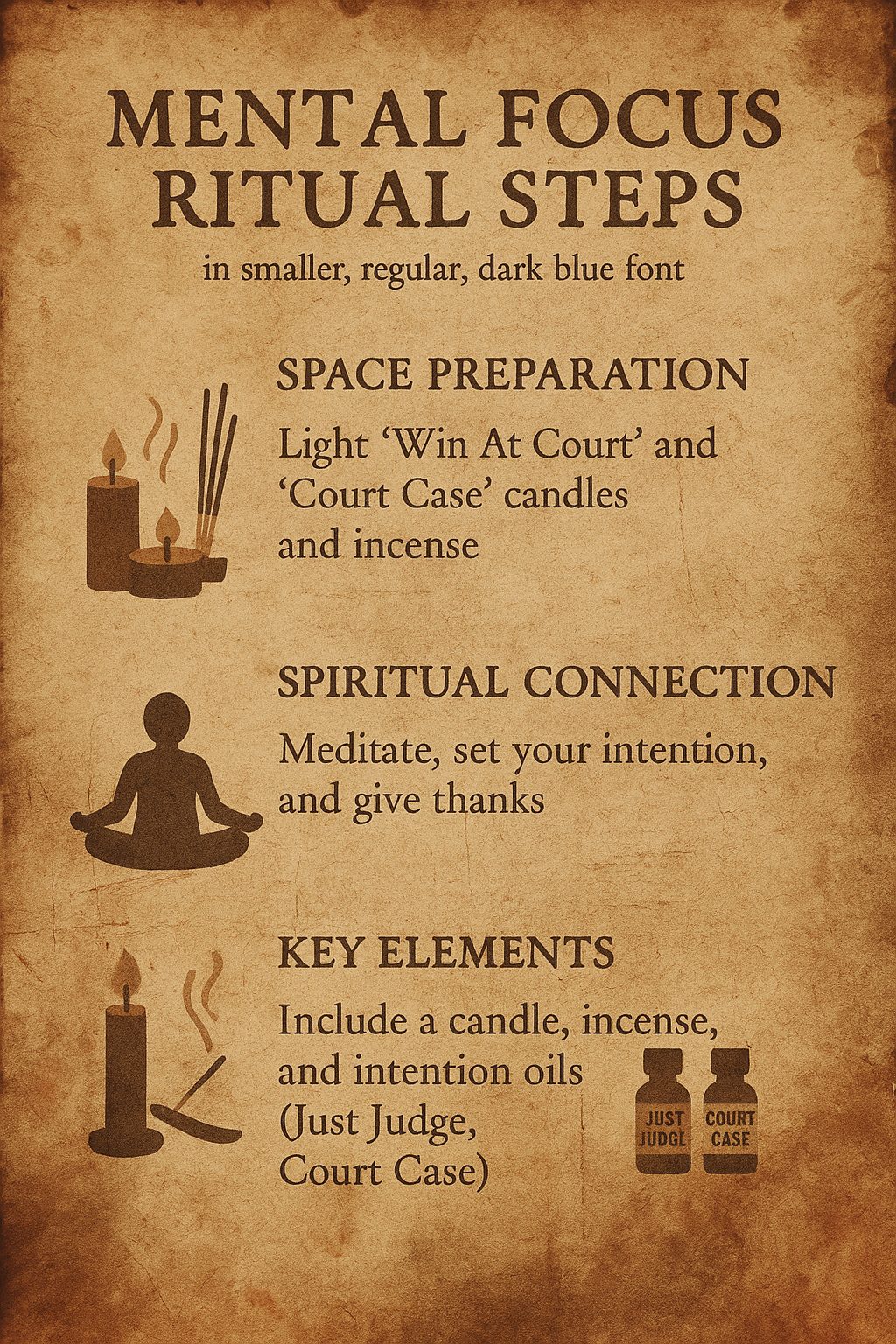 Spells to Win a Court Case. Spiritual Practices for Legal Success