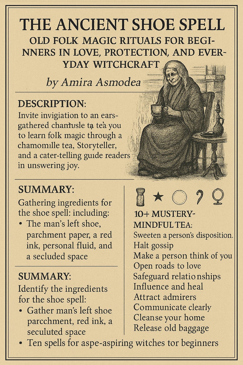 The Ancient Shoe Spell: Old Folk Magic Rituals for Beginners in Love, Protection, and Everyday Witchcraft