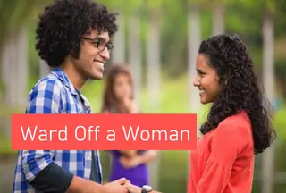 Ward off a woman