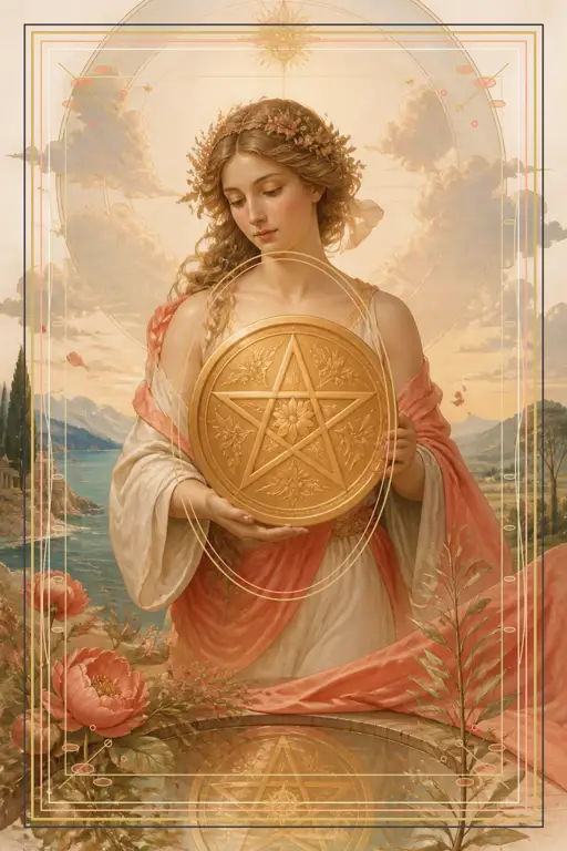 Ace of Pentacles tarot card