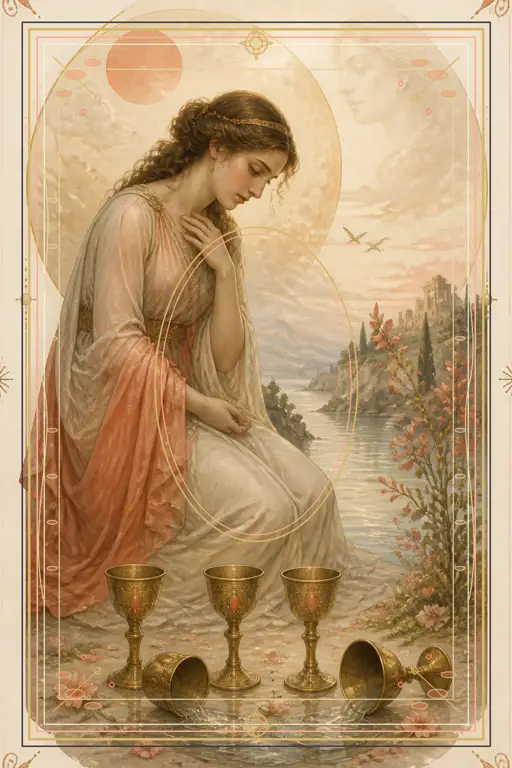 Five of Cups tarot card