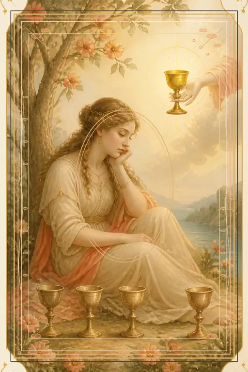 Four of Cups tarot card
