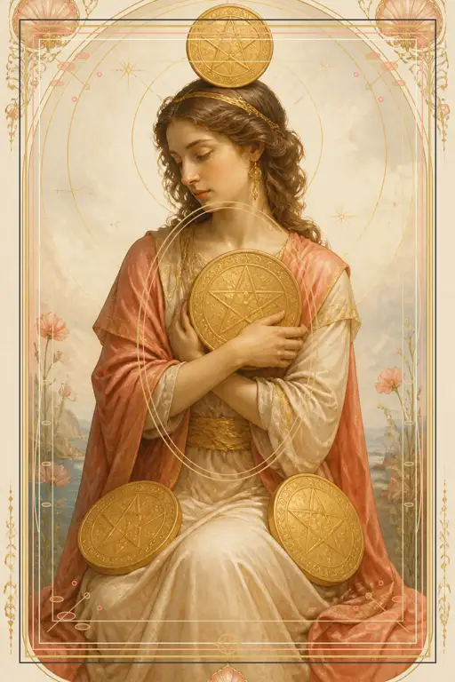 Four of Pentacles tarot card