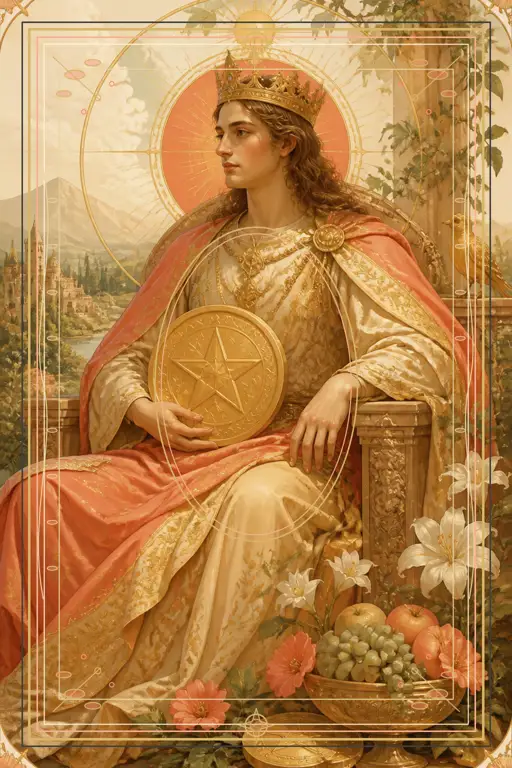 King of Pentacles tarot card