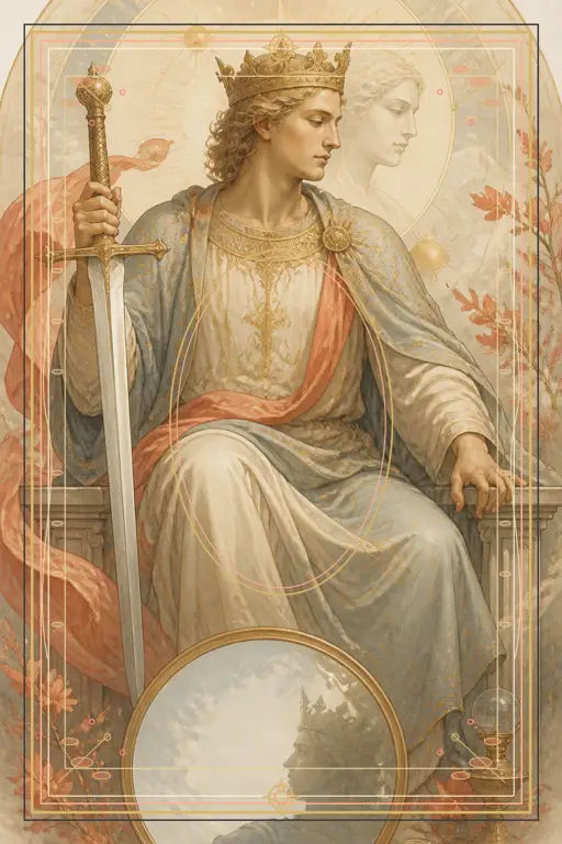 King of Swords tarot card