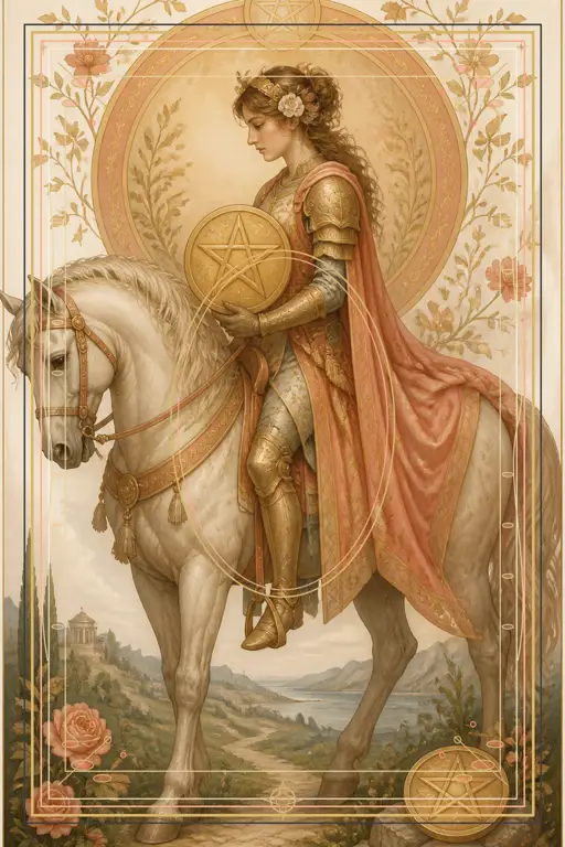 Knight of Pentacles tarot card