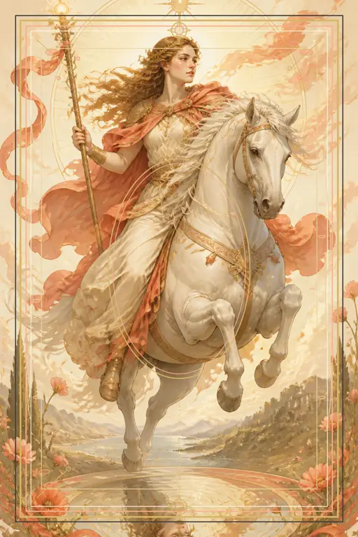 Knight of Wands tarot card