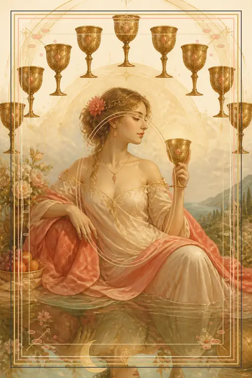 Nine of Cups tarot card