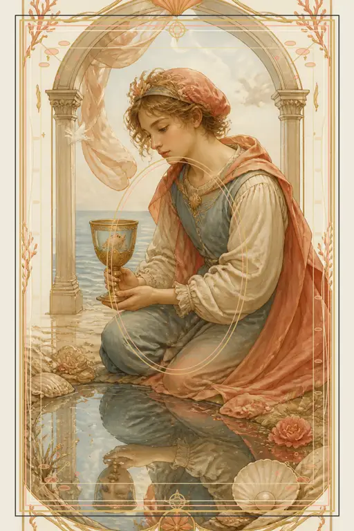 Page of Cups tarot card