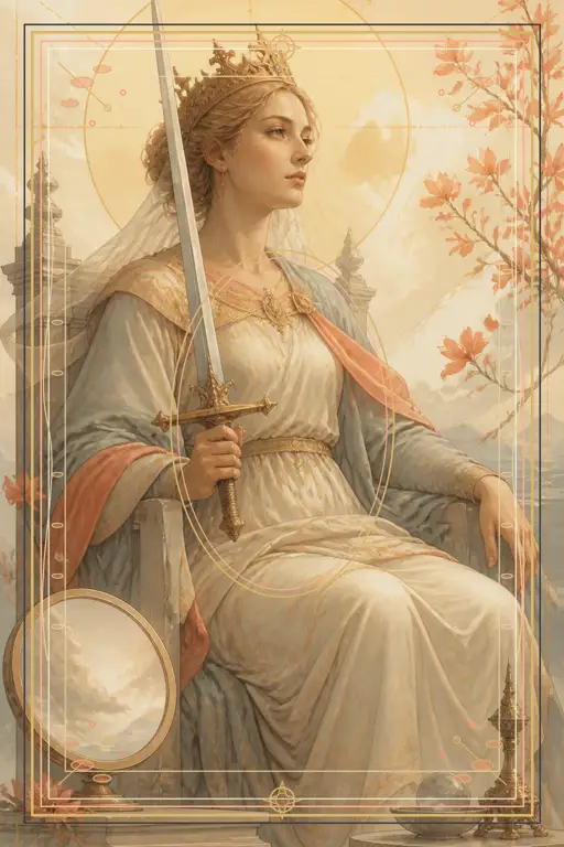 Queen of Swords tarot card