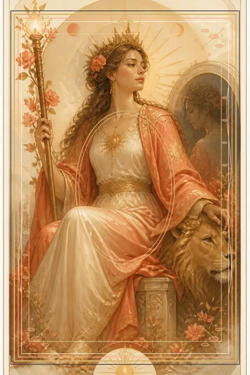 Queen of Wands tarot card