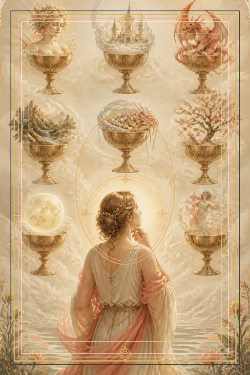 Seven of Cups tarot card
