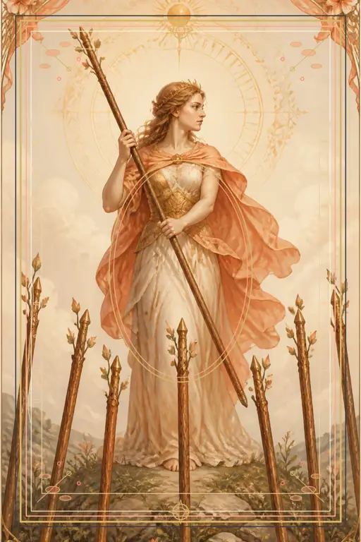 Seven of Wands tarot card