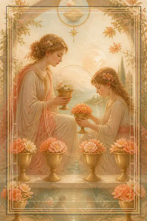 Six of Cups tarot card