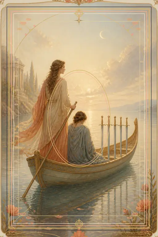 Six of Swords tarot card