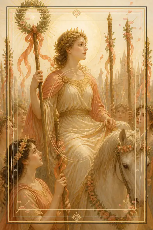 Six of Wands tarot card