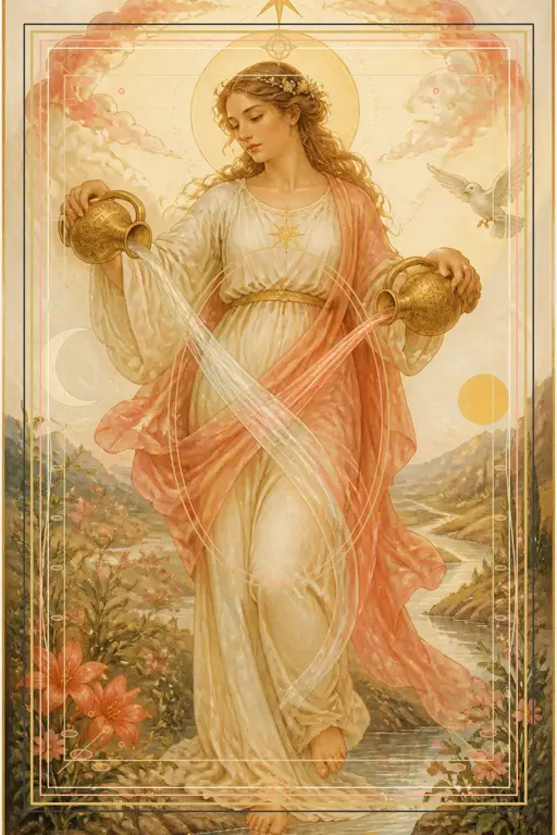 Temperance tarot card