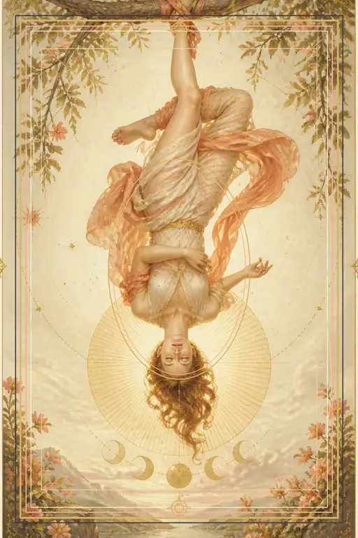 The Hanged Man tarot card