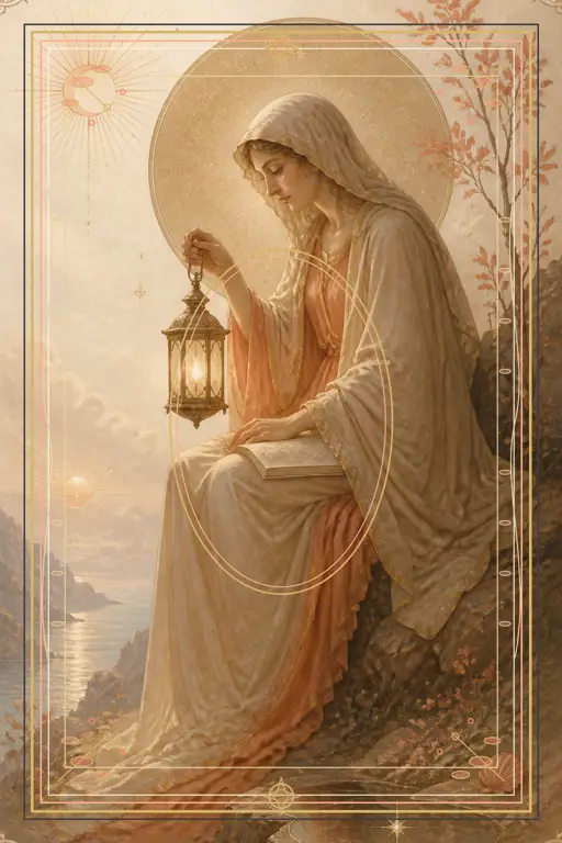 The Hermit tarot card