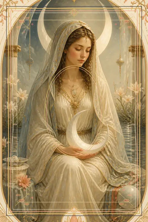 The High Priestess tarot card