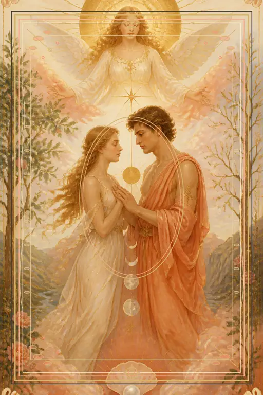 The Lovers tarot card