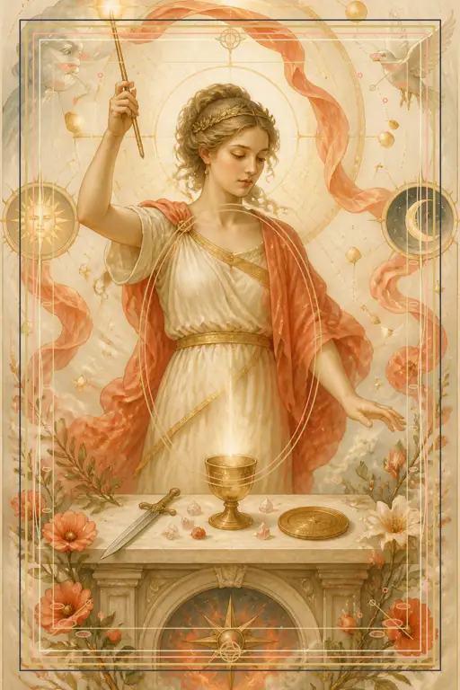 The Magician tarot card