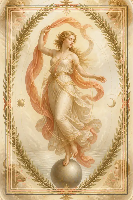 The World tarot card