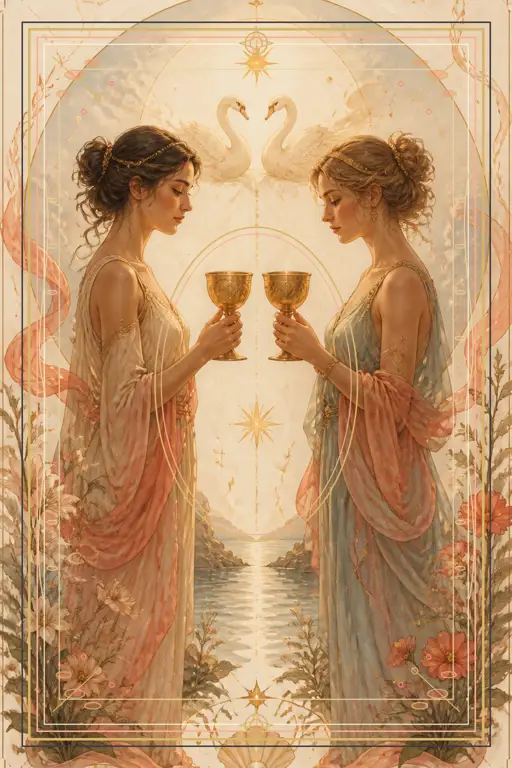 Two of Cups tarot card